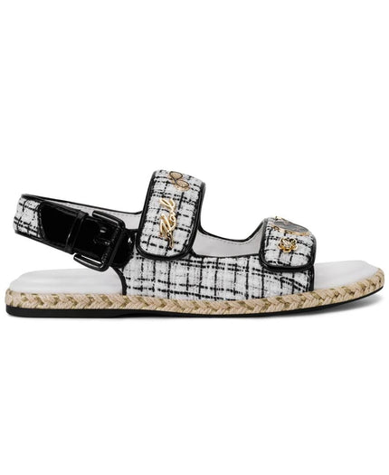 [AT DELHI] KARL LAGERFELD  Charlay Ankle Strap Espadrille - White image 1