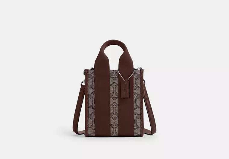 COACH Smith Mini Tote Bag In Signature Jacquard (Arriving In Delhi) image 0