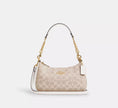 COACH Teri Shoulder Bag In Signature Canvas Gold/Sand/Chalk image 0