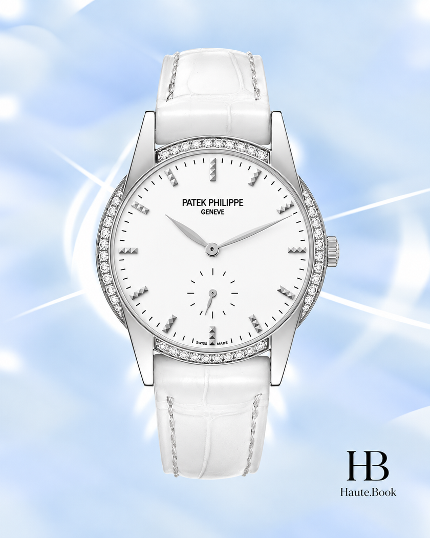 Patek Philippe Calatrava White Gold Diamond 7122/200G-001 33 mm