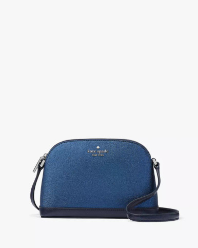 KATE SPADE Tinsel Small Dome Crossbody - Parisian Navy image 3