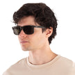 [ARRIVING] SALVATORE FERRAGAMO Salvatore Dark Grey Rectangular Men's Sunglasses image 1