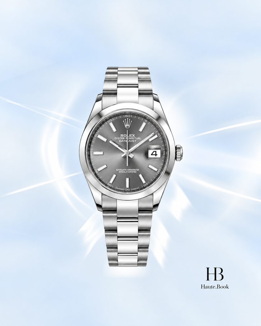 [Brand New] Rolex Oyster Perpetual Datejust Rhodium Oyster M126300-0007 41 mm