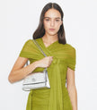 [AT DELHI] TORY BURCH Mini Kira Turnlock Metallic Shoulder Bag - Silver image 1