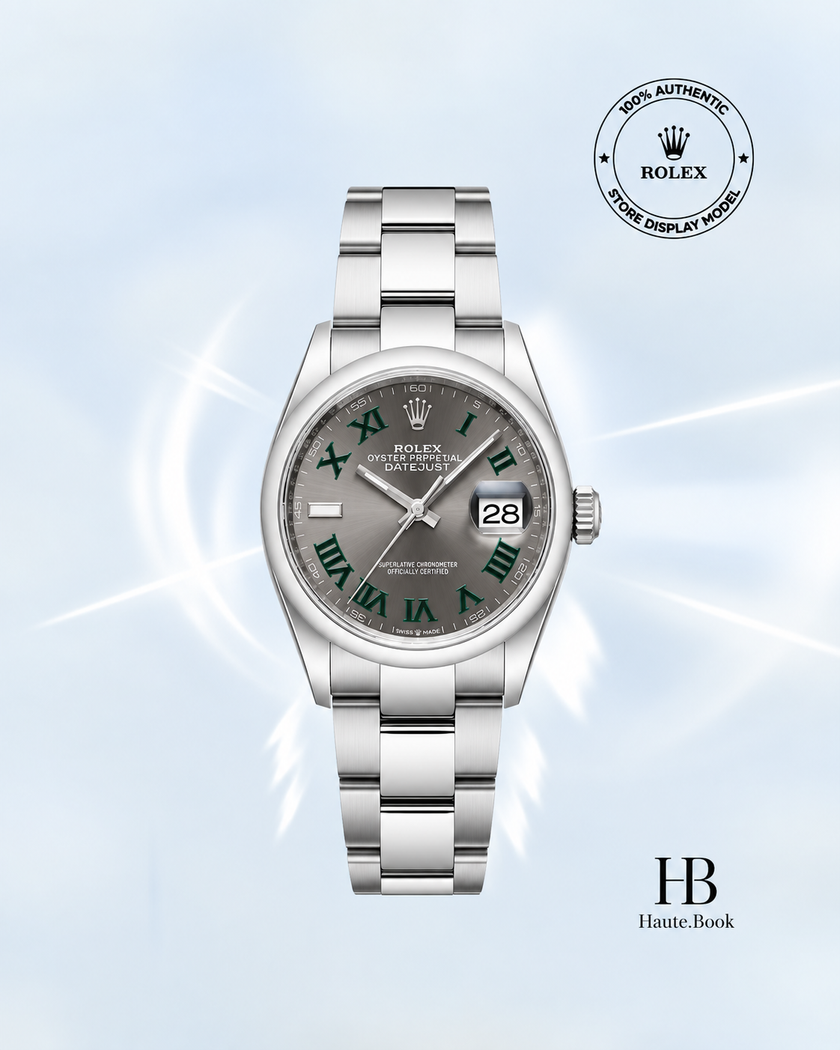 [Brand New] ROLEX Datejust Grey Oyster 126200 Stainless Steel 36 mm