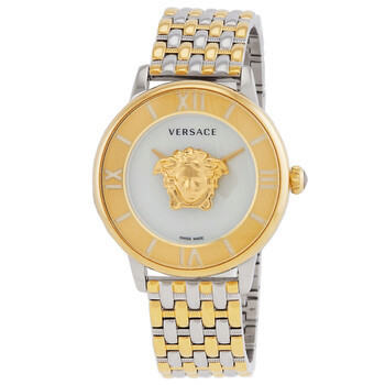 VERSACE  La Medusa Quartz Silver Dial Two-Tone Ladies Watch  VE2R00222 image 3