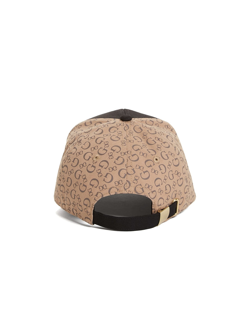 Guess Color-Block Logo Baseball Hat - Black image 3