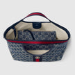 GUCCI Giglio Small Tote Bag - Blue and White image 2