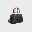 CELINE Small Boston In Triomphe Canvas And Calfskin (@Delhi Studio) image 4
