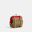 COACH Nora Kisslock Card Case In Signature Canvas image 2