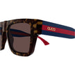 Gucci  Brown Browline Men's Sunglasses image 2