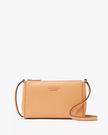 KATE SPADE  Leila Mini Top Zip Crossbody - Orange Cream image