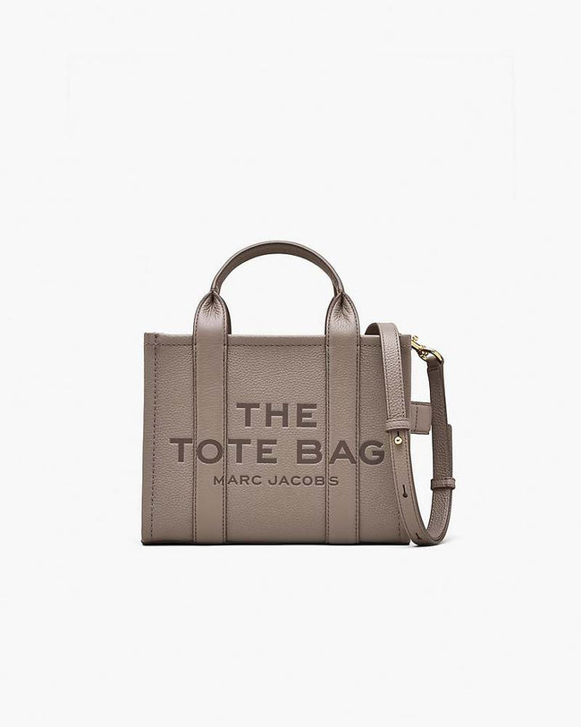 [AT DELHI] MARC JACOBS The Leather Small Tote Bag - Cement image 0