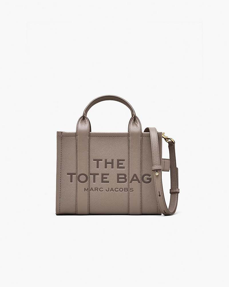 [AT DELHI] MARC JACOBS The Leather Small Tote Bag - Cement image 0
