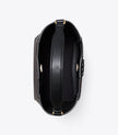 TORY BURCH Mcgraw Textured Small Bucket Bag - Black image 2