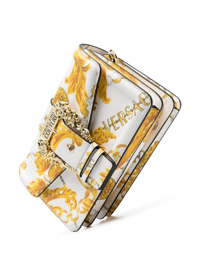 Versace Jeans Couture baroque-print satchel bag (Arriving In Delhi) image 4