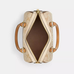 COACH Rowan Satchel Bag In Signature Canvas - Light Khaki Khaki Multi image 2