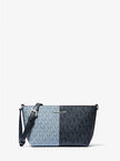 Michael Kors Jet Set Travel Small Two-Tone Logo Crossbody Bag - Navy Multi image 0