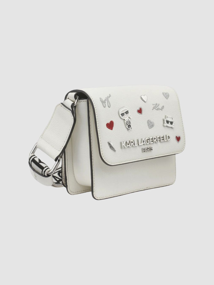 KARL LAGERFELD Annette Crossbody - White image 1