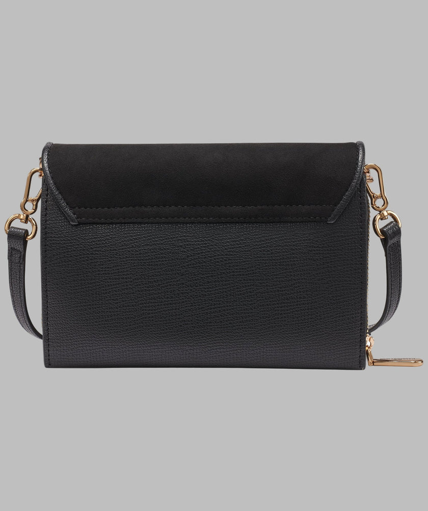 KARL LAGERFELDLourdes Suede Flap Crossbody image 1