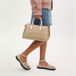 COACH Georgia Satchel In Signature Canvas image 3