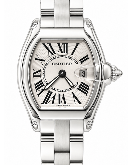 [STORE DISPLAY]CARTIER Roadster SM W62016V3 SS Quartz 37MM