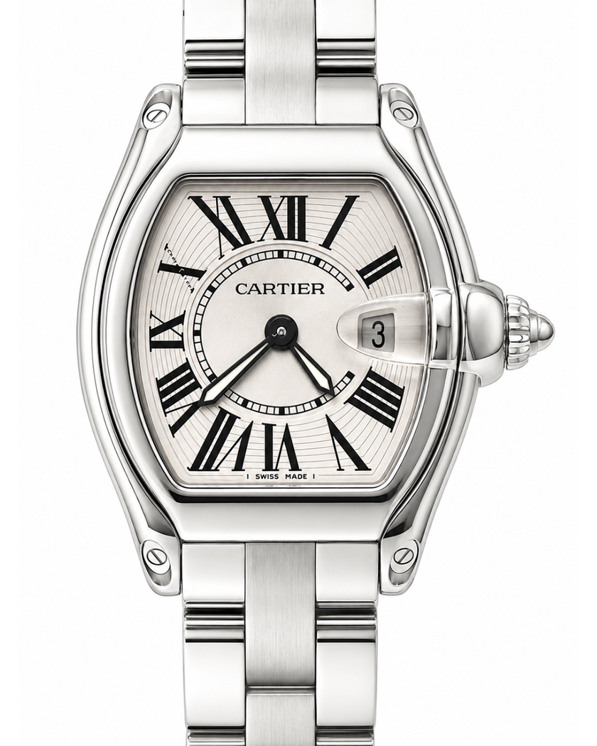 [STORE DISPLAY]CARTIER Roadster SM W62016V3 SS Quartz 37MM