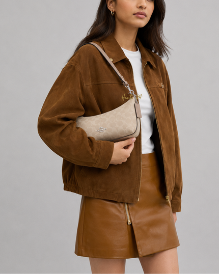 COACH Caitlin Shoulder Bag In Signature Canvas