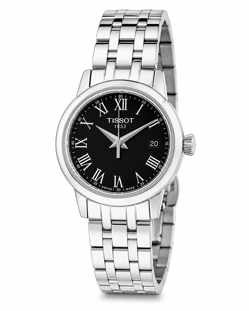 TISSOT Classic Dream Lady Quartz Black Dial Watch