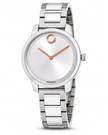 Movado Trend Element Quartz Silver Dial Ladies Watch
