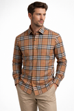 BURBERRY Shefford Long-sleeve Shirts - Taupe Brown image 0