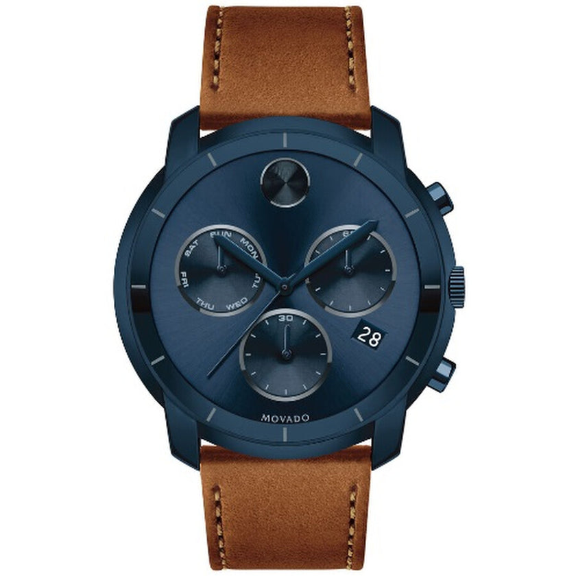 MOVADO Bold Chronograph Ink Blue Dial Men's Watch image 0