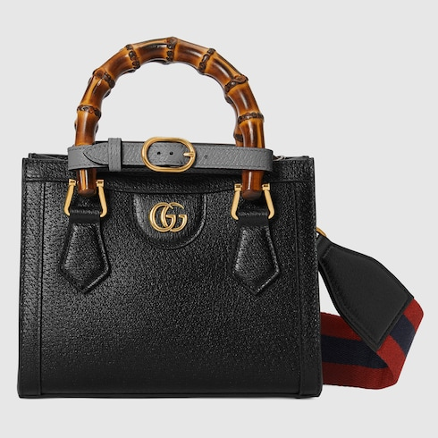GUCCI Diana Mini Tote Bag - Black image