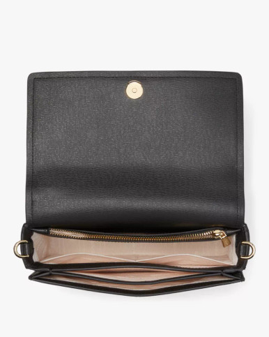 KATE SPADE  Morgan Tropical Foliage Flap Chain Wallet image 1