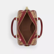 COACH Rowan Satchel Bag In Signature Canvas With Cherry Print image 1