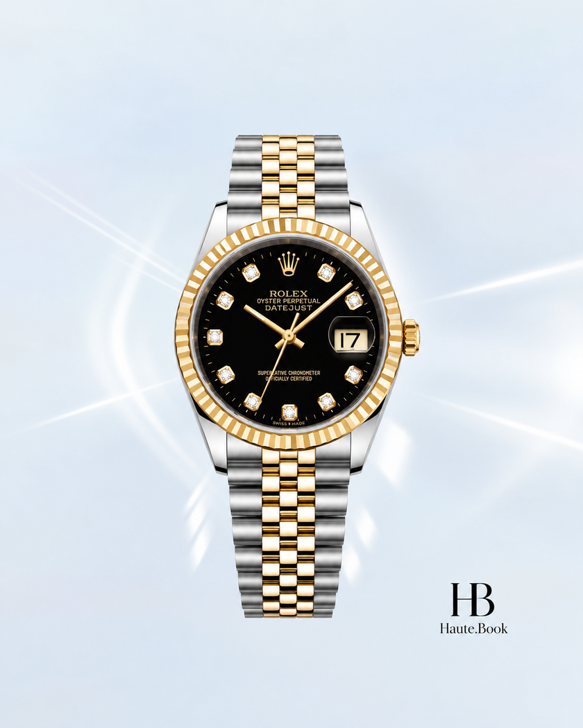 [Store Display]ROLEX Datejust Black Diamond Jubilee Stainless steel 36mm
