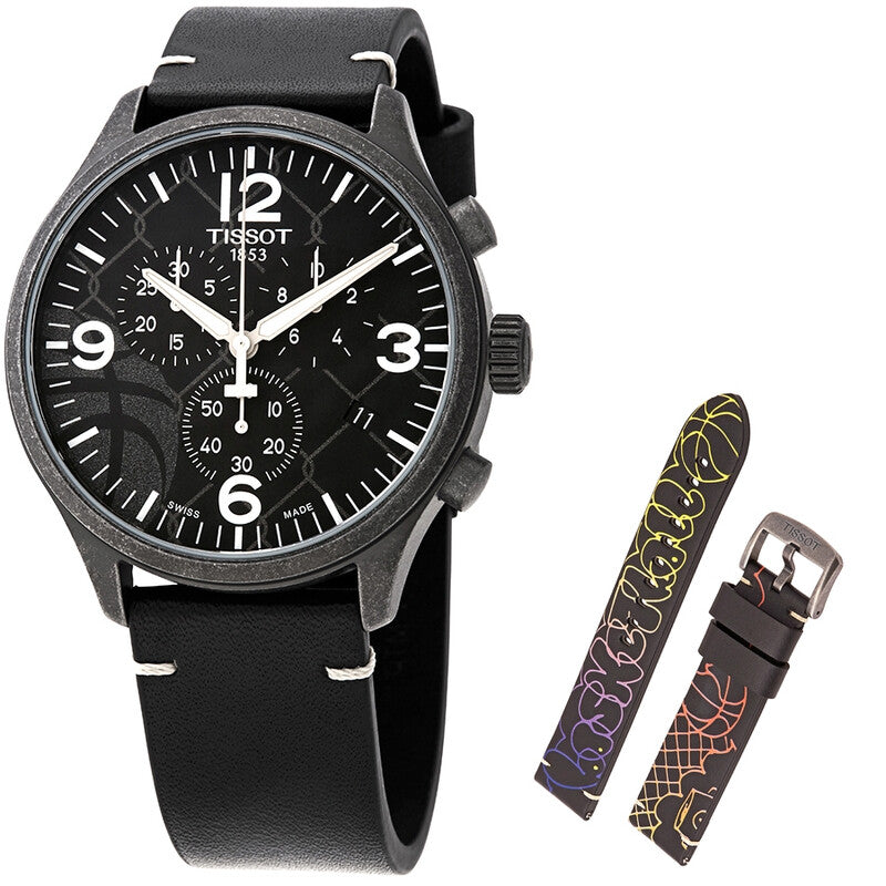 TISSOT XL 3X3 Street Basketball Chronograph Anthracite Dial Men's Watch image 0