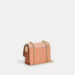 COACH Mini Klare Crossbody Bag In Colorblock Signature Canvas - Cream/Sand image 4