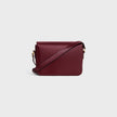 [AT DELHI] CELINE Triomphe Teen Bag In Shiny Calfskin - Light Bordeaux image 2