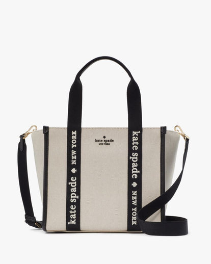 [AT DELHI]  KATE SPADE  Kip Canvas Small Tote image 0