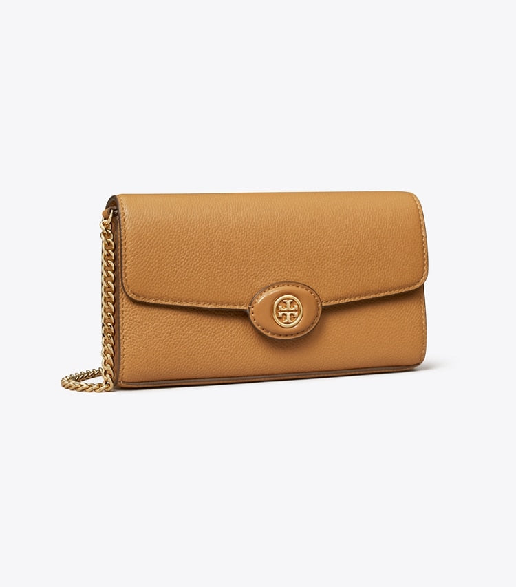 [AT DELHI] TORY BURCH  Robinson Pebbled Crossbody - Tiramisu image 4