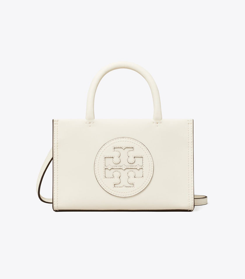 TORY BURCH Ella Bio Mini Top Handle Bag - Warm White image 0