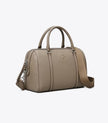 [Arriving at India] TORY BURCH  Leather Satchel - Wild Mushroom