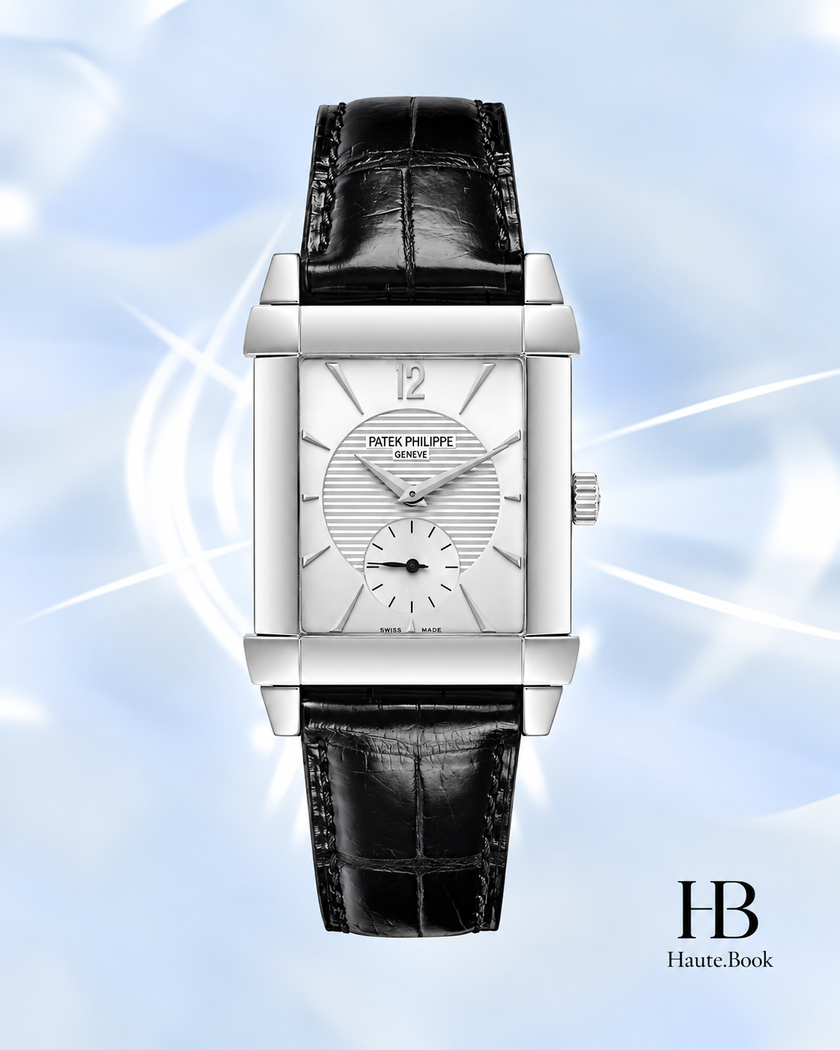 Patek Philippe Gondolo Silver Guilloché Dial 5111G-001 35.5 × 47.5 mm