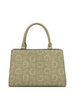 Guess Lacy Logo Satchel - Green image 2