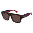 Gucci  Brown Browline Men's Sunglasses image 3