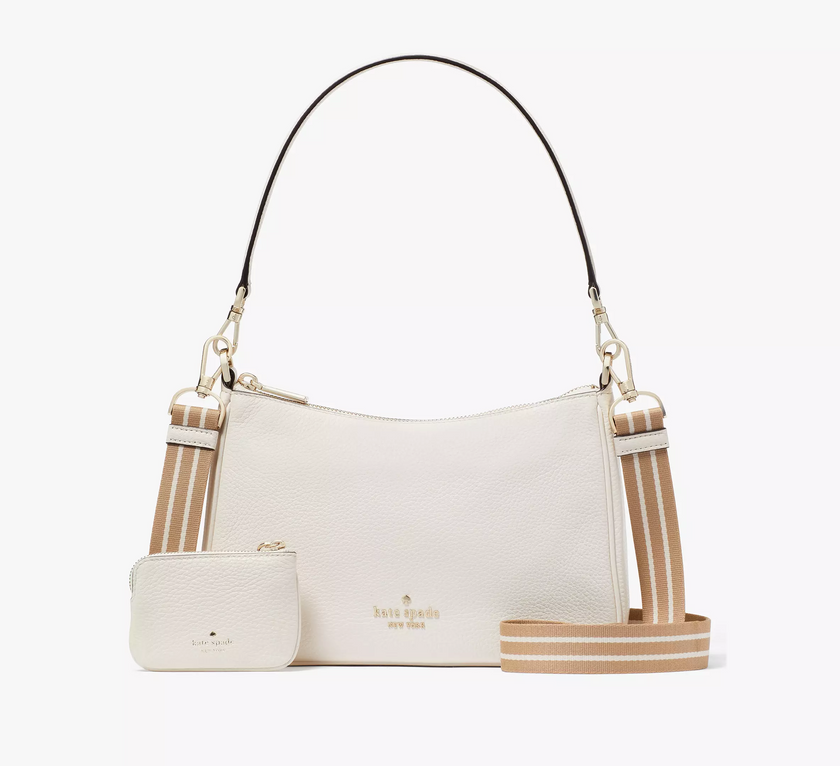 Kate Spade Rosie Medium Shoulder Bag - Parchment Multi image