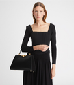 TORY BURCH Eleanor Satchel image 0