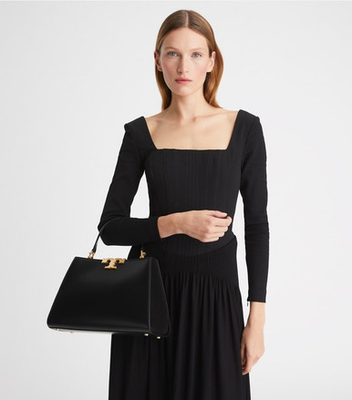 TORY BURCH Eleanor Satchel image 0