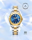 [Store Display]* Rolex Yacht-Master Blue Oyster Yellow Gold 35 mm